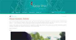 Desktop Screenshot of lucialirio.com