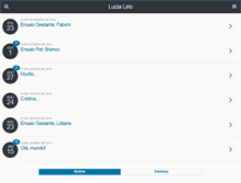 Tablet Screenshot of lucialirio.com